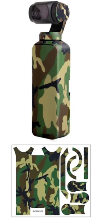 Akcesoria do DJI OSMO Pocket - Naklejka ochronna Skórka SKIN CAMO MORO