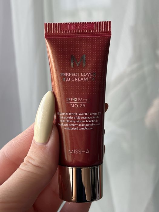 MISSHA M krem BB z filtrem SPF42/PA+++ do twarzy 25 warm beige, 20 ml