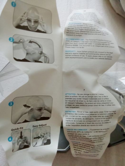 Очки для плавания Aqua  Sphere Италия