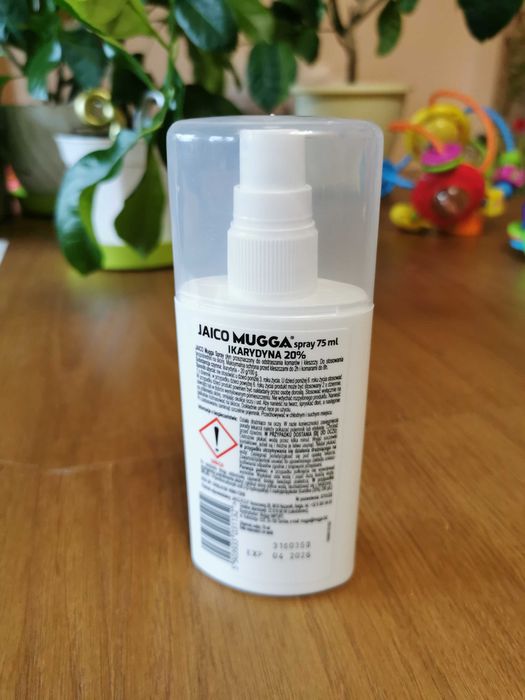 Mugga Spray 20% Ikarydyna bez deet