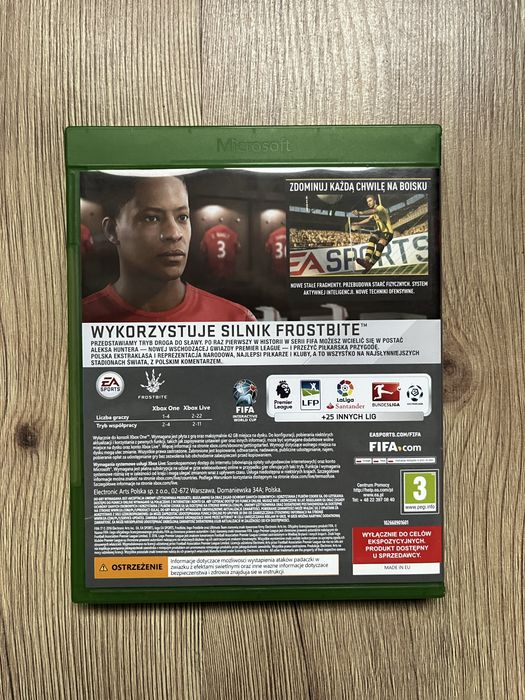 fifa 17, 21 XBOX ONE