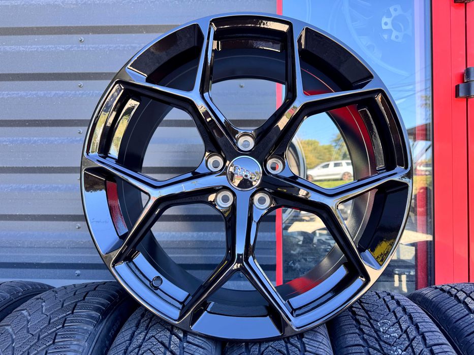 Нові Чорні R19 5x112 8.5j et38 Audi A4 A5 A6 A7 Coupe титаи S-line