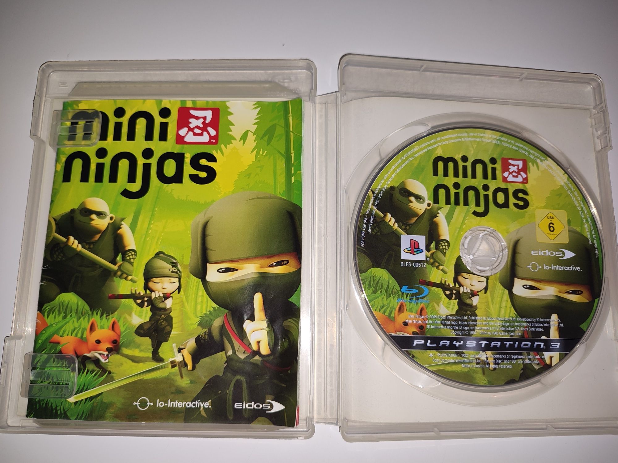 Gra Ps3 Mini Ninjas gry PlayStation 3 Rayman lego Sonic Crash Spyro