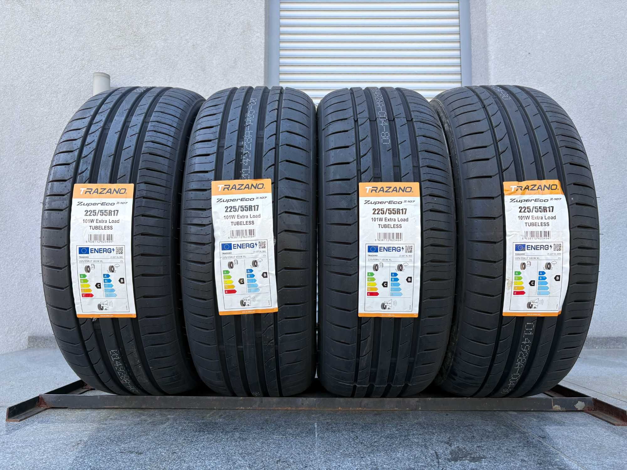 Letnia nowe 225/55R17 Trazano Z-107 101W XL C,B,72db prod. 2024rok!