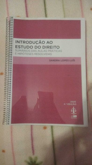 Livro Introdução ao Estudo do Direito -  1º Ano Direito