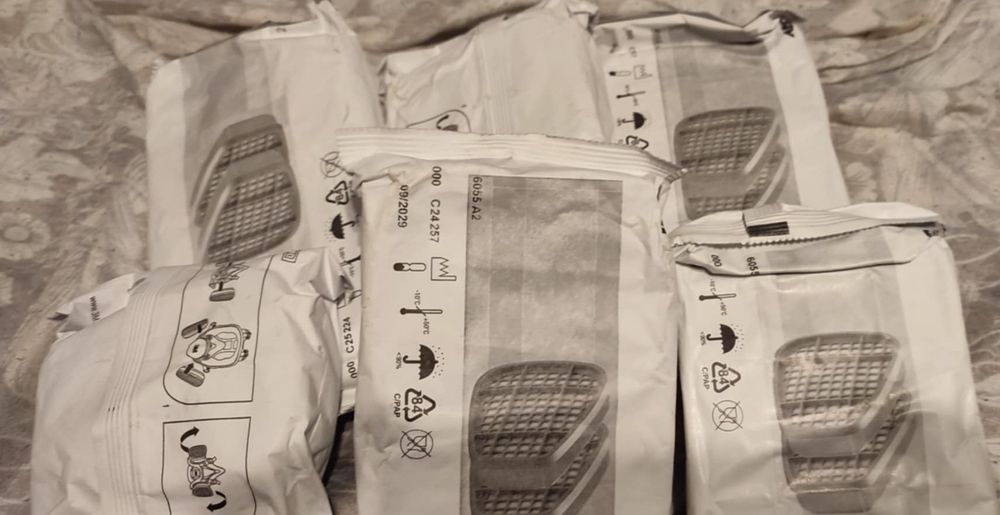 Filtry do maski 3M 25 zl sztuka .8sztuk NOWE