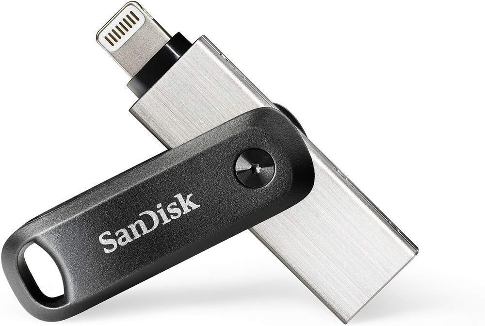 Pendrive Sandisk Ixpand Go For Iphone 64 Gb Lightning, Usb 3.0 Srebrny