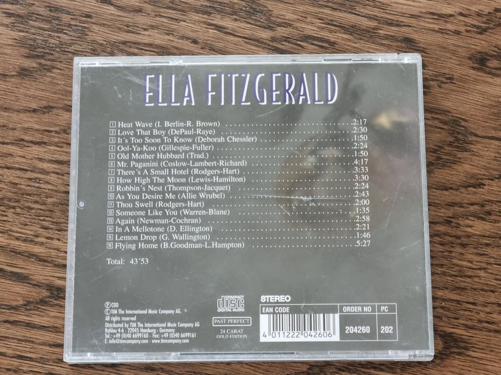 Ella Fitzgerald how high the moon CD