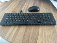 teclado e rato sem fio logitech