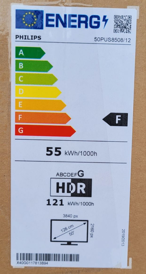 Telewizor LED 50 Philips 50PUS8508 4KUHD  GoogleTV ambilihgt