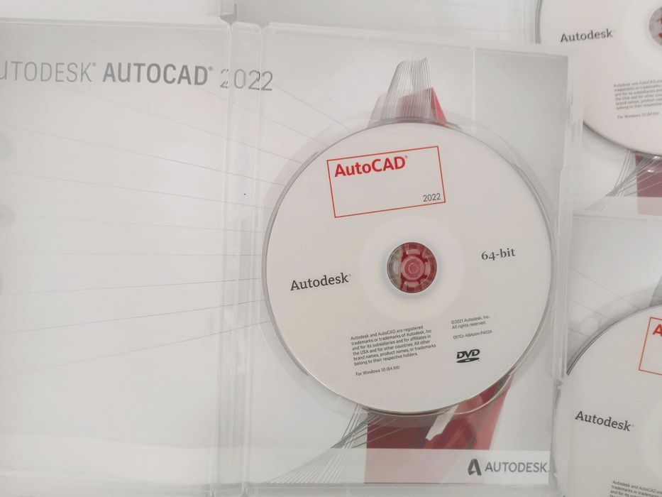 AutoCAD 2022 Polska pełna wersja na płycie DVD Licencja wieczysta