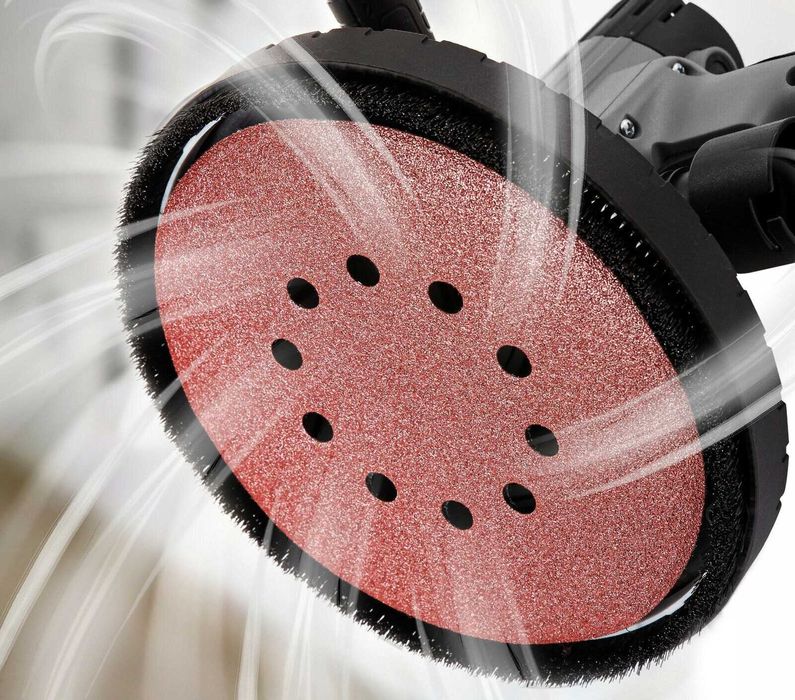 SZLIFIERKA ŻYRAFA DO GIPSU Gładzi Tynku Tynków LED Wysięgnik Składana