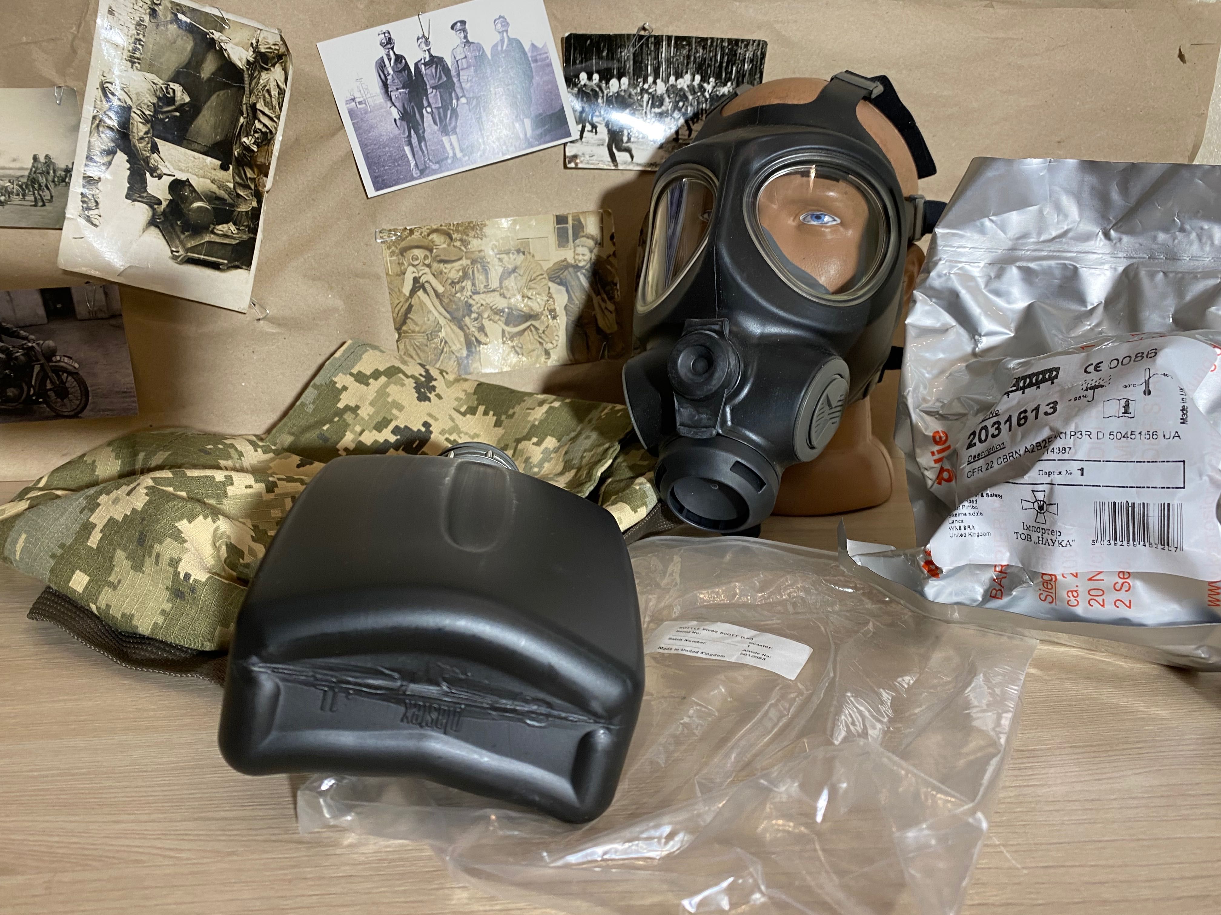 Maska gazowa GAS MASK SCOTT M-95 M 95 M95 2019 Filter PRO2000 UK GB