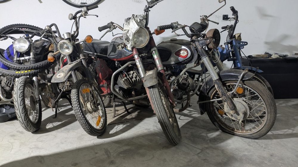 Lote de motorizadas