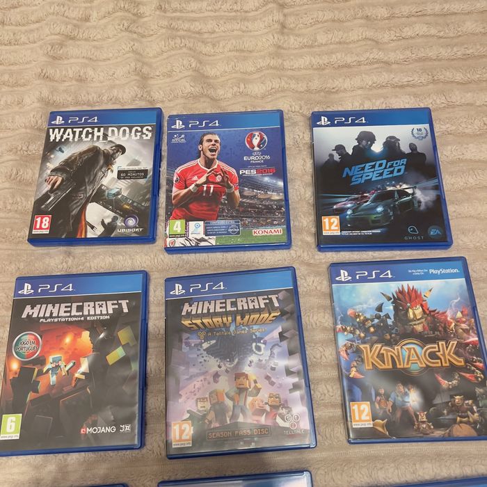 Jogos Play station como novos; vendo à unidade