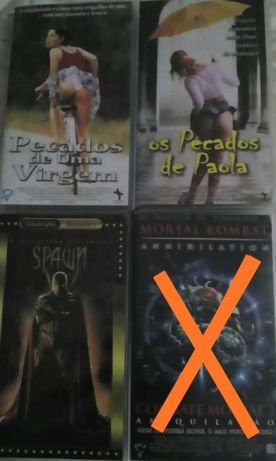 Filmes Tinto Brass, Pecados PAOLA, MORTAL KOMBAT 2, SPAWN