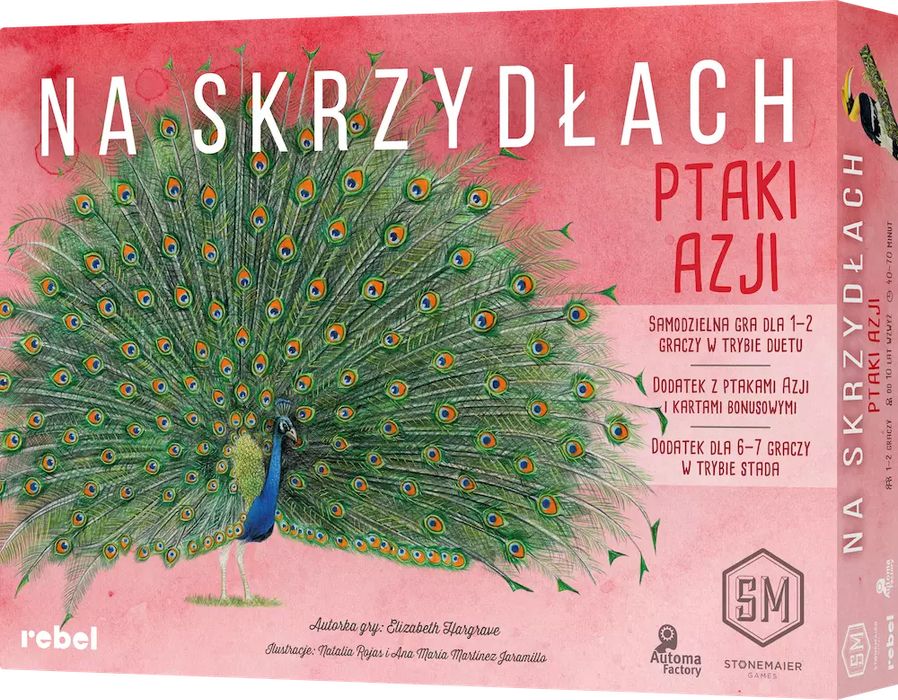 Na skrzydłach. Ptaki Azji (dodatek). Rebel. Nowy Produkt