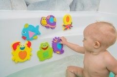 Аквапазлы аква пазли аква-пазлы  игрушки для ванной купания 8 штук