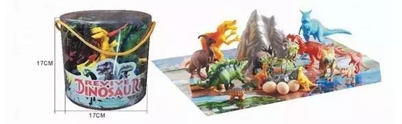 Zestaw figurek dinozaurów. Maksik