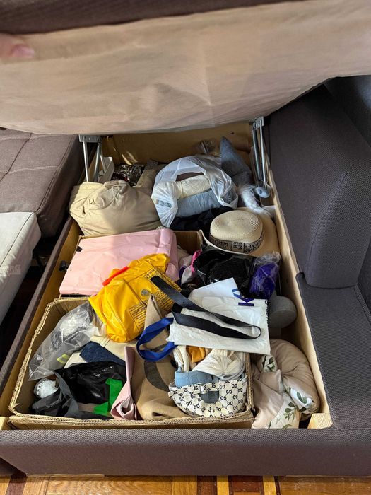 Кутовий диван 240-170 з розкладною системою та підйомним механізмом бу