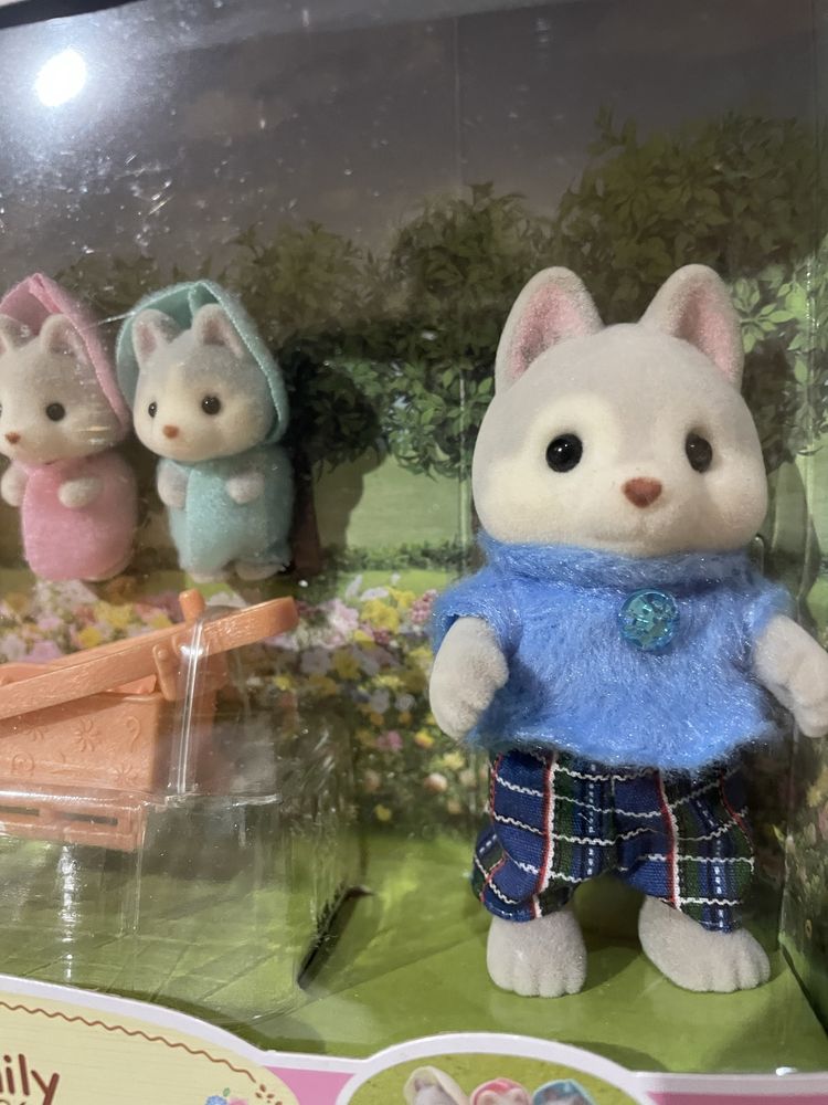 Набір Sylvanian Families Сім´я Хаски Calico Critters Husky Family