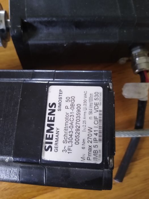 Silnik krokowy serwonapęd Siemens