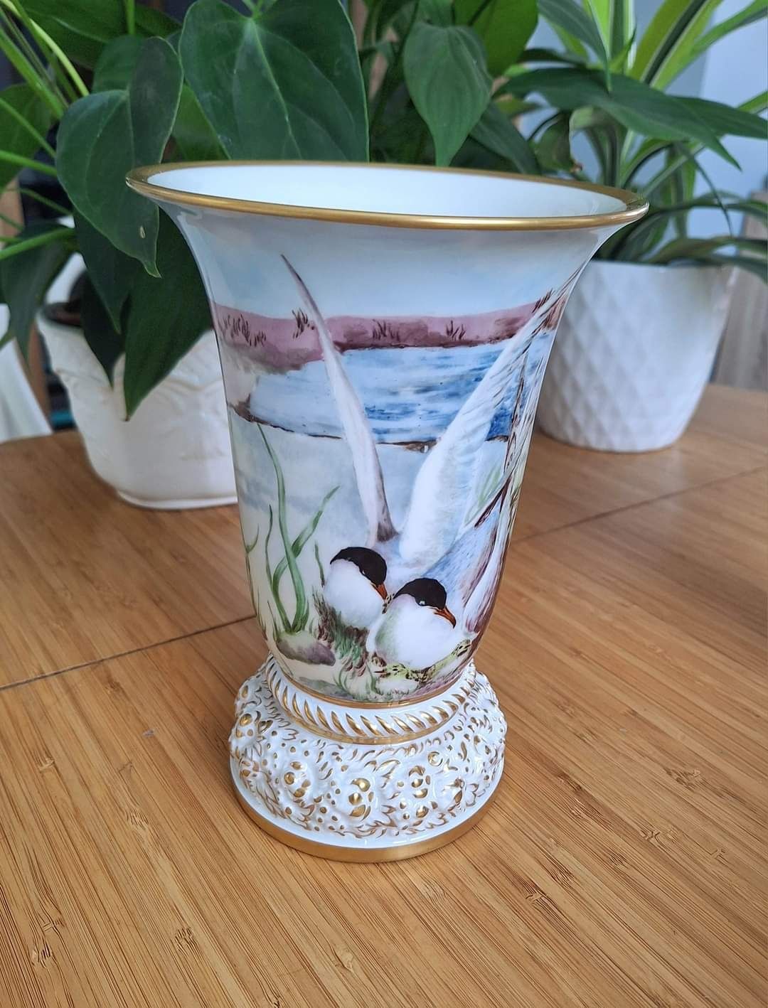 Śliczny wazon Rosenthal Maria ręcznie malowany