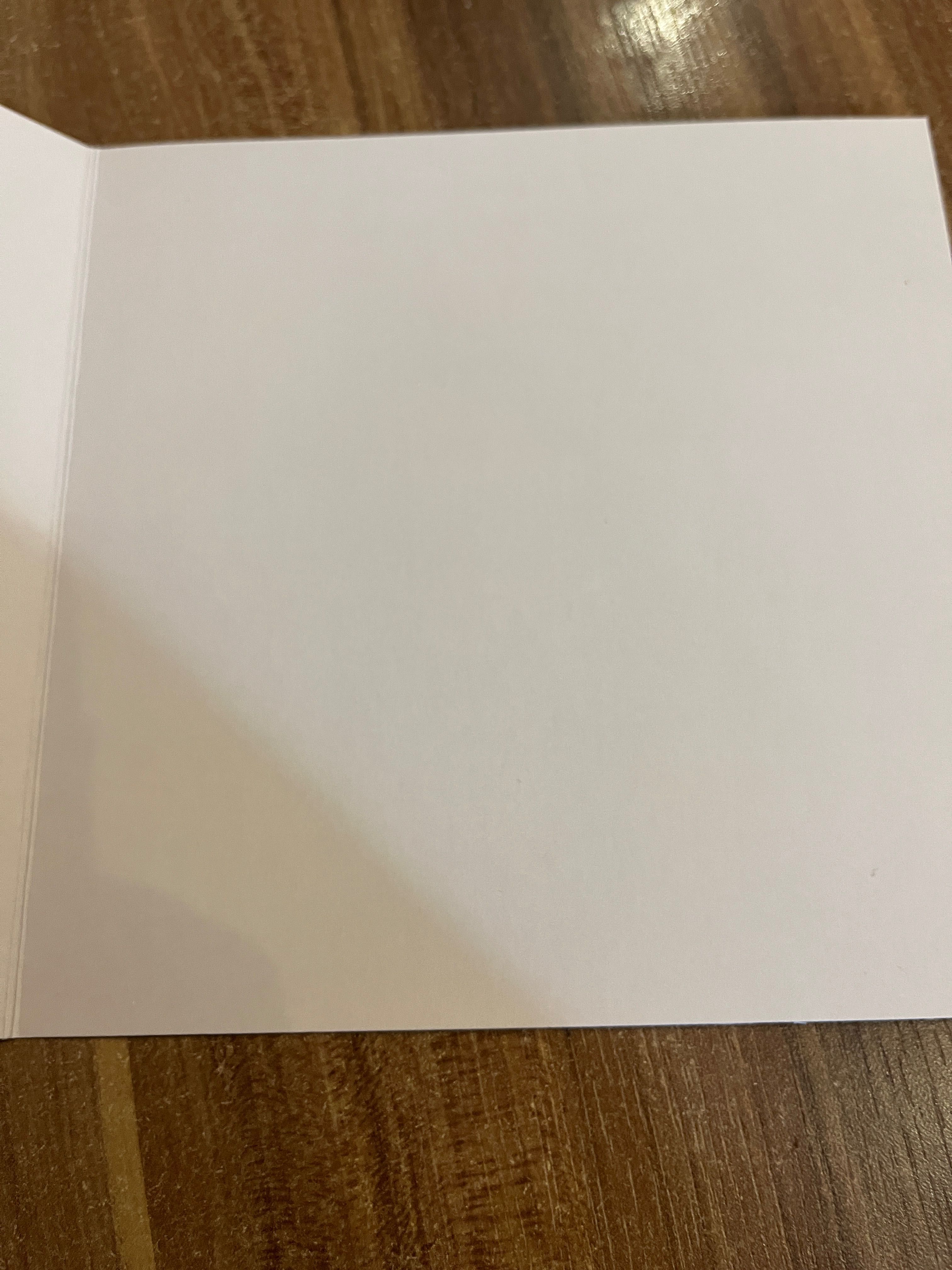 Kartka życzenia koperta celofan 15x15