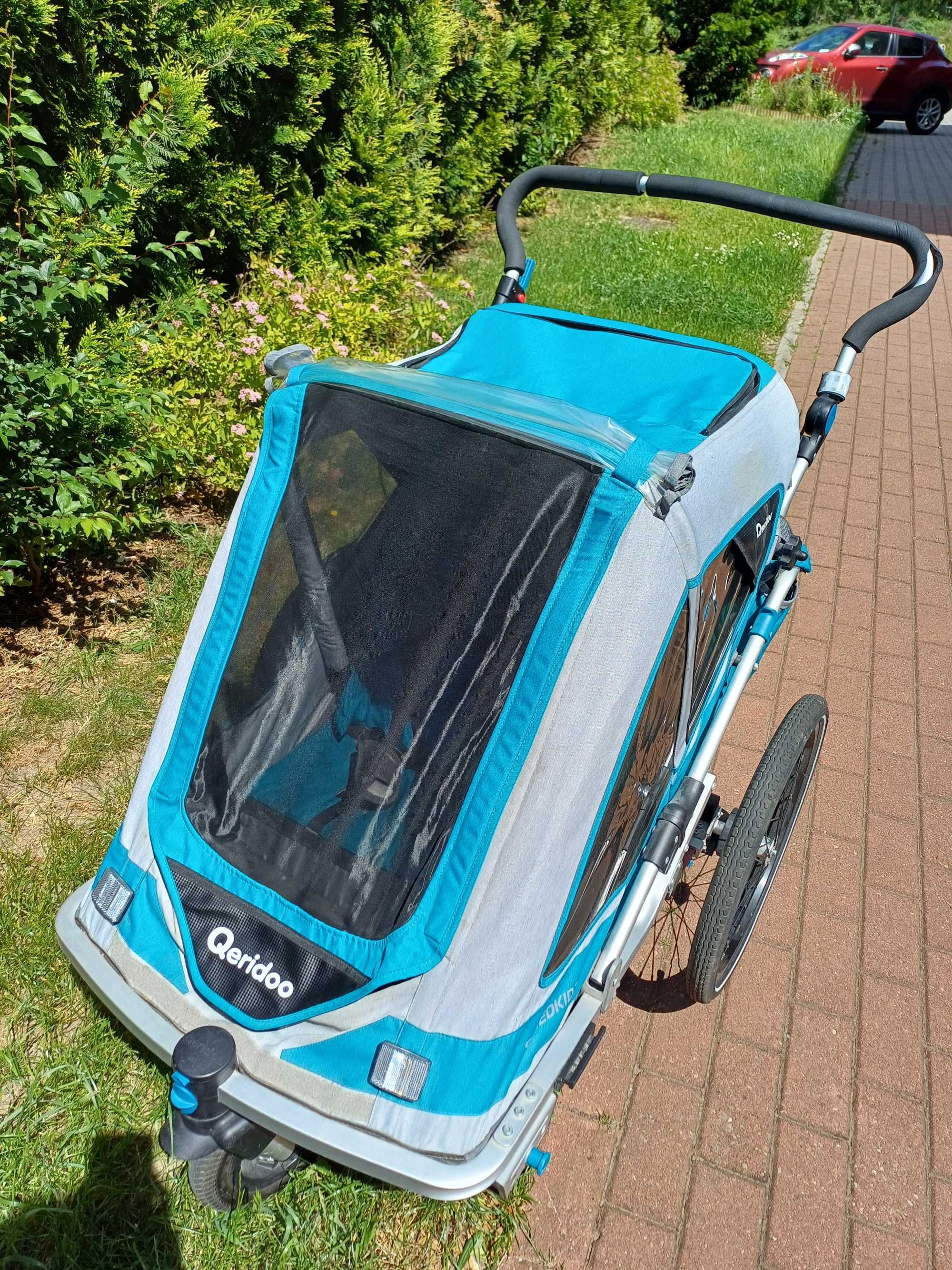 Przyczepka rowerowa  Qeridoo speedkid 2