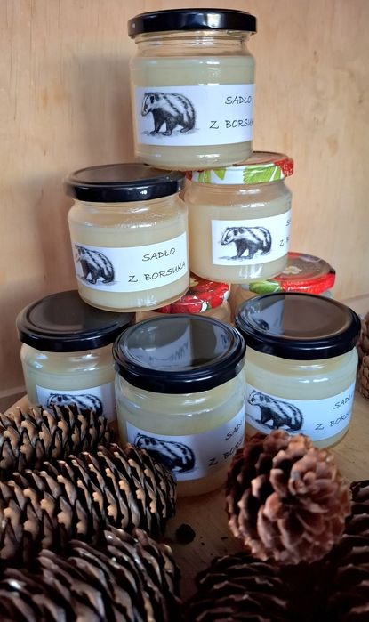 Sadło - smalec z borsuka 210ml