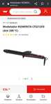 Modelador de cabelo Rowenta curling tong