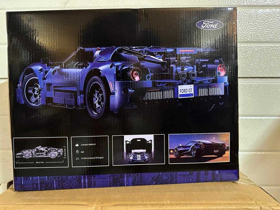 Конструктор Суперкар Ford GT з 1466 деталей, схожий на Lego