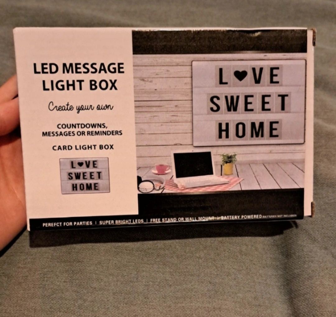 Led Message Light Box
