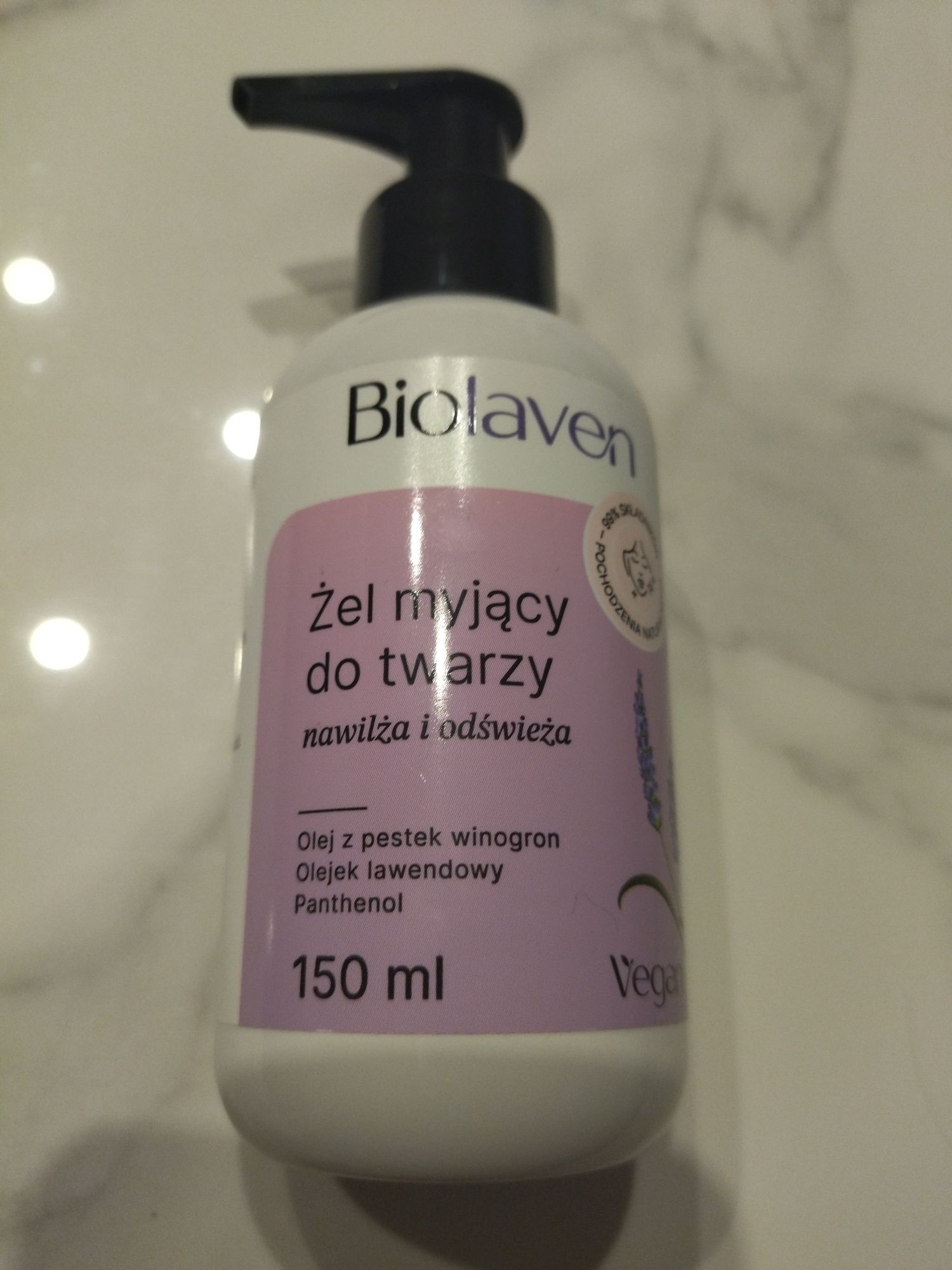Biolaven żel myjący do twarzy 150ml