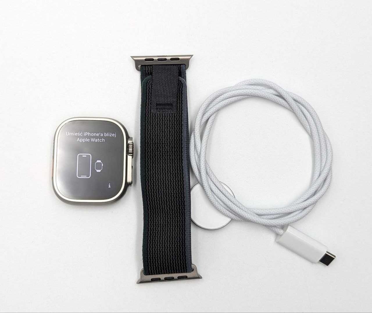 Smartwatch Apple Watch Ultra 2 z paskiem Blue/Black TL