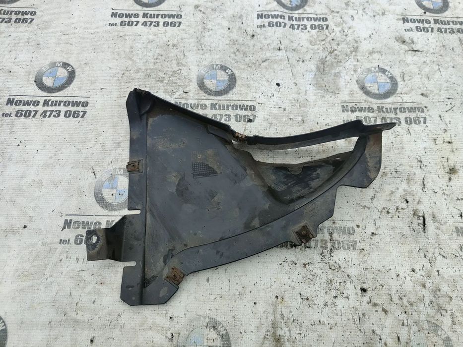 BMW F10 F11 Nadkole przednie lewe trójkąt Osłona pod zderzak 7312829