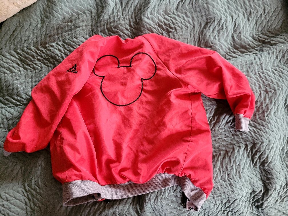 Kurtka bomberka adidas dwustronna 86/92