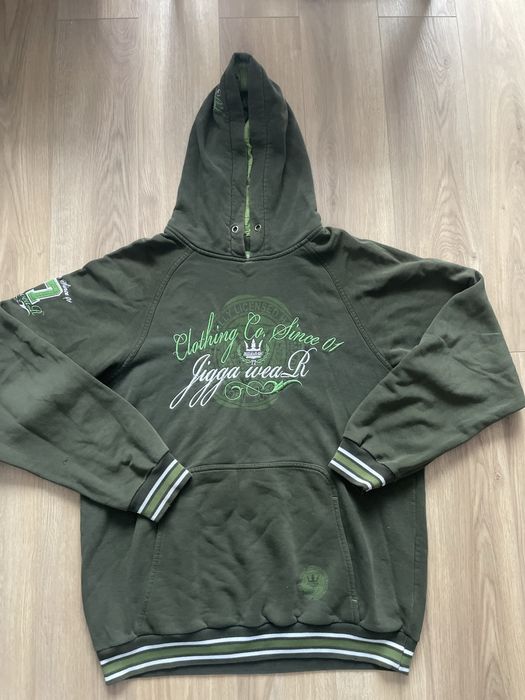 Bluza z kapturem hoodie Jiggawear streetwear skate duże logo