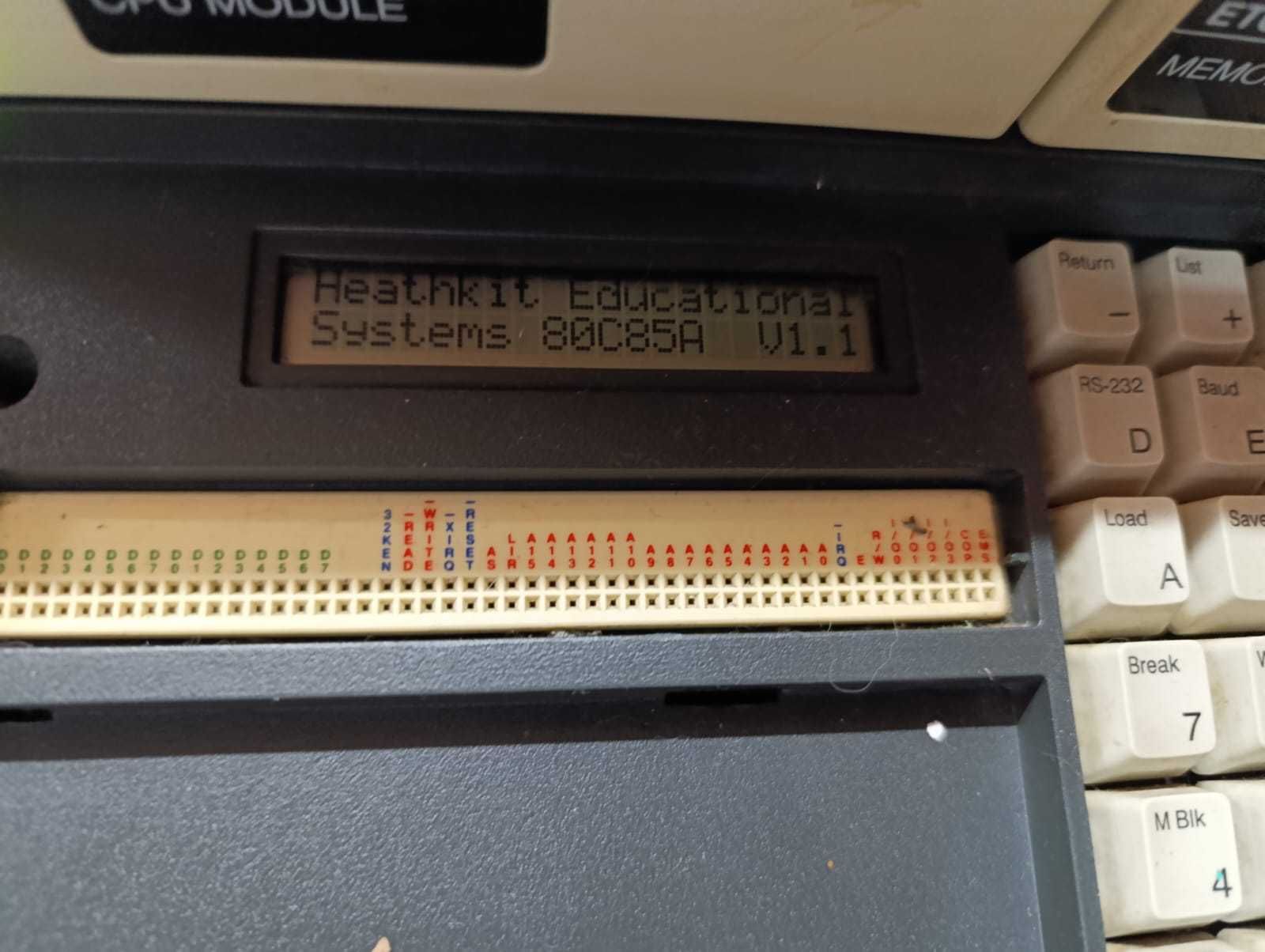 Heathkit Etw-3800 Educational MPU Microprocessor Training Unit Etc8085