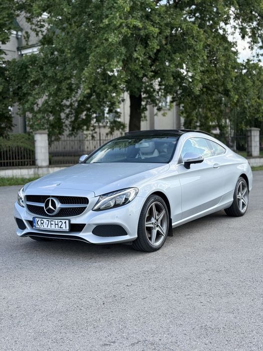 mercedes benz c klasa coupe salon polska zamiana