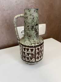 Вінтажна керамічна ваза -глечик 1960-х років ,ручна робота,Germany
