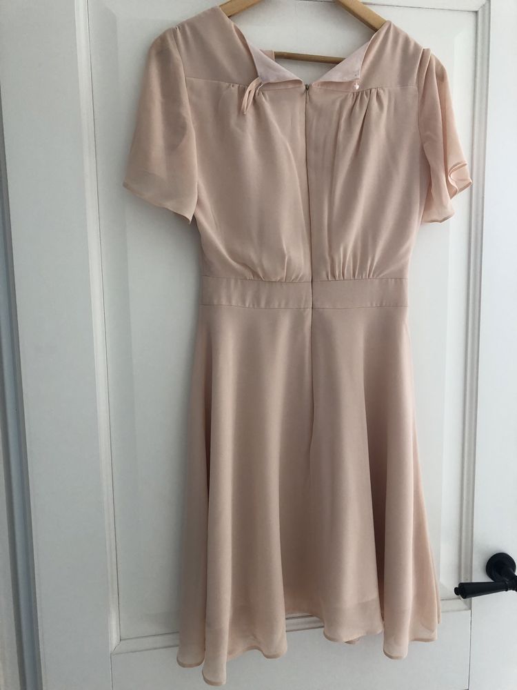 Sukienka elegancka z szyfonu, na wesele, komunie
