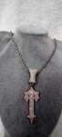 Naszyjnik chain trapstar stylowy vintage retro y2k modny srebrny unise
