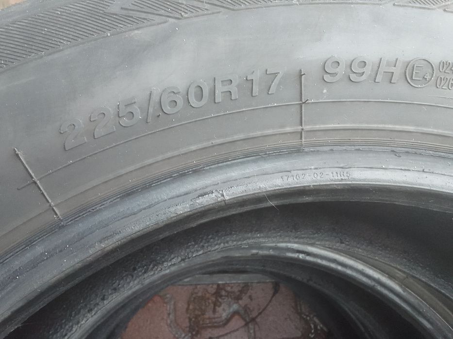 Cena za 4 Opony zimowe 225/60r17 IMPERIAL 6mm