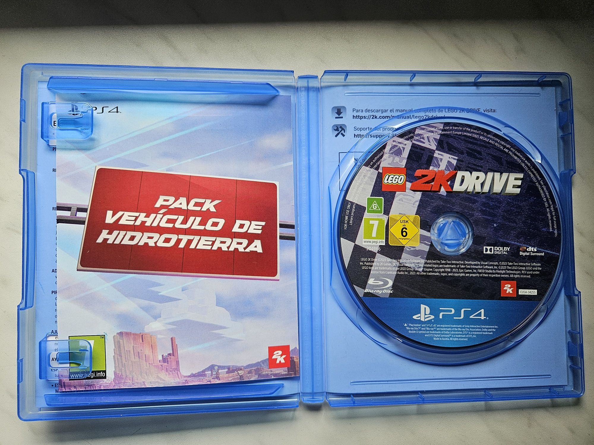 Lego 2kdrive PlayStation 4