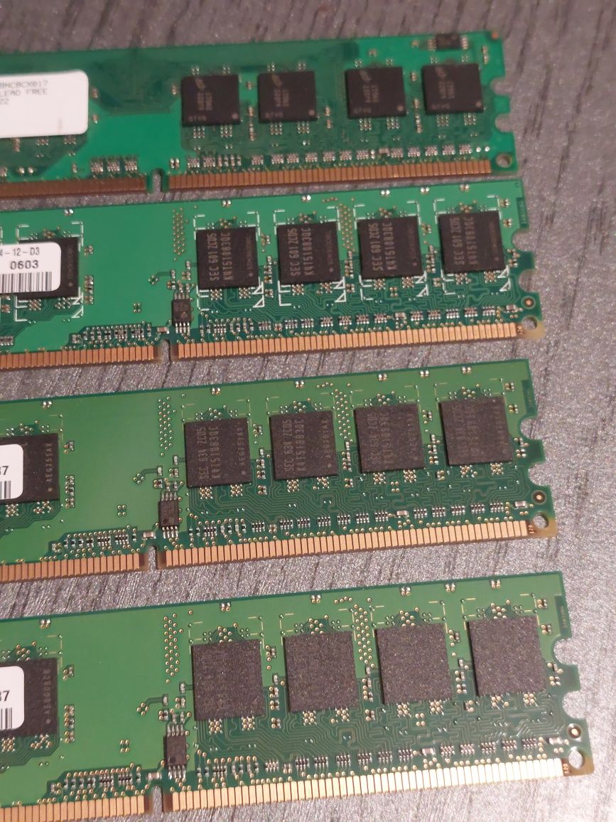 Pamięć RAM samsung DDR2 4x512MB CL4 2GB