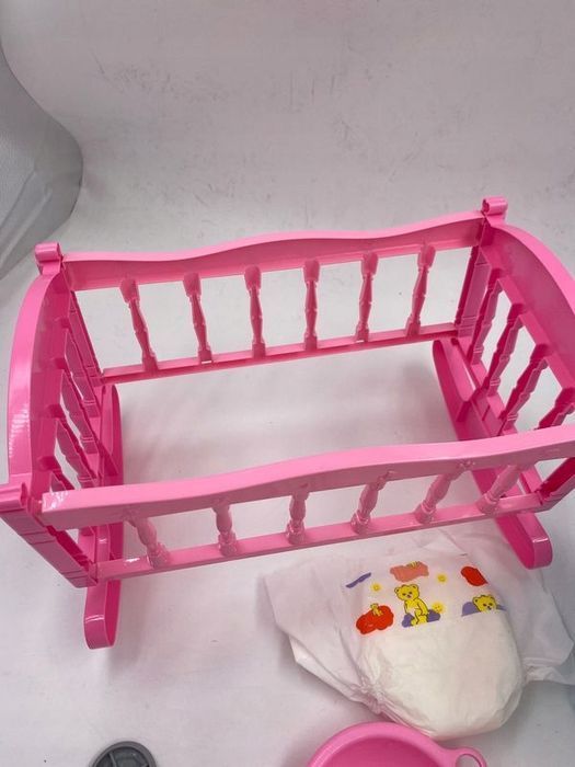 deao zestaw zabawka mój pierwszy bobas krzesełko łóżeczko lalka opis