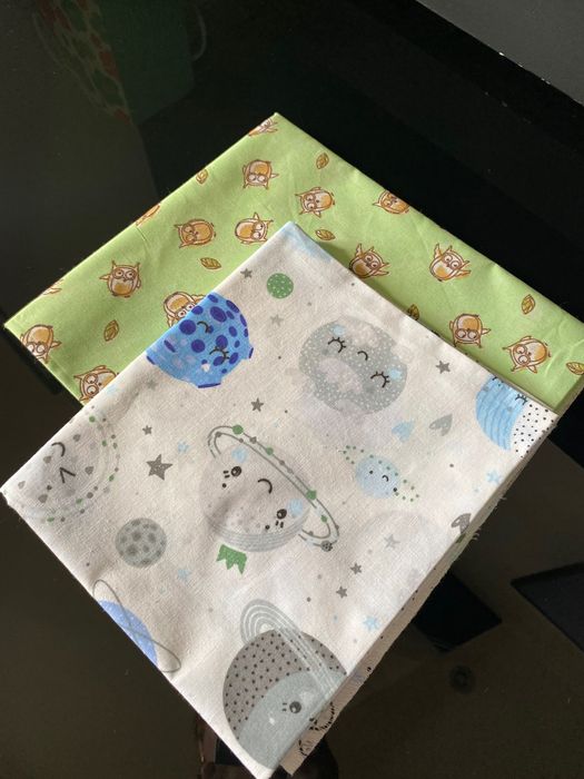 Набір легеньких бавовняних пеленок у пологовий