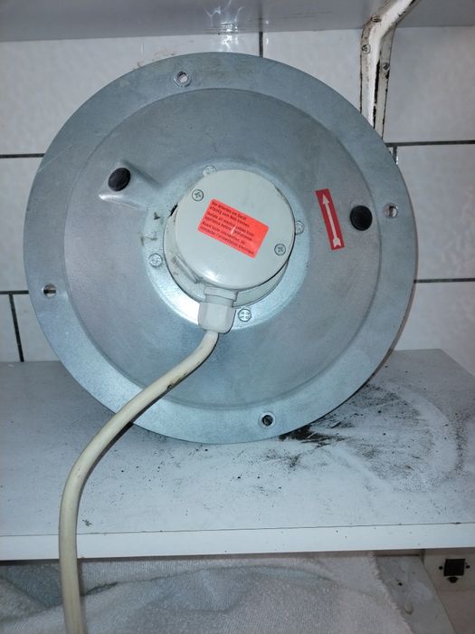 wentylator  promieniowy Ziehl Abegg do okapu gastromicznego