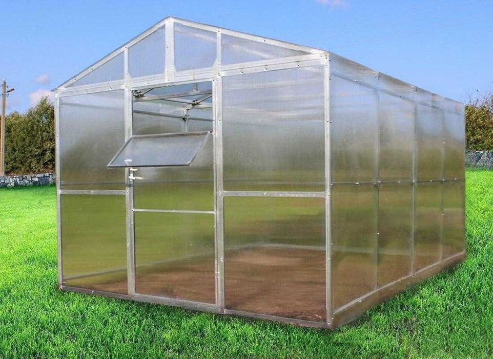 Szklarnia z Poliwęglanu 4mm 2,85х4m, 6m, 8m, 10m, 40x20mm + 3 prezenty